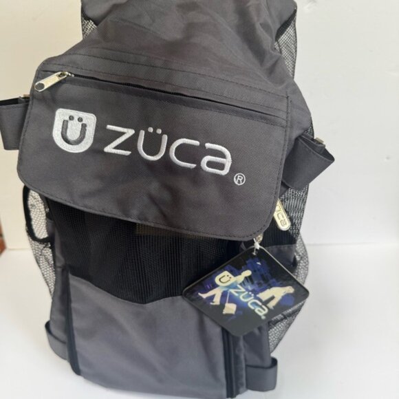 Zuca NEW Pet Carrier Bag Insert Travel Skate GrayPockets Lightweight Tote Sport - Picture 2 of 16